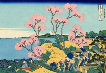 el fuji de gotenyama en shinagawa en el tokaido Katsushika Hokusai japonés Pinturas al óleo